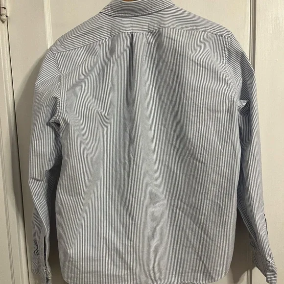 Brooks Brothers Friday Shirt Oxford Stripe Button Down Medium - Picture 2 of 5